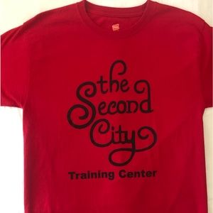 Second City men’s tshirt medium red